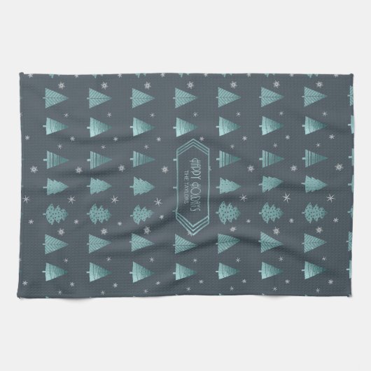 Linge De Cuisine Teal ID863 (Horizontal)