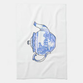 LINGE DE CUISINE TEAPOT JAPONAIS (Vertical)