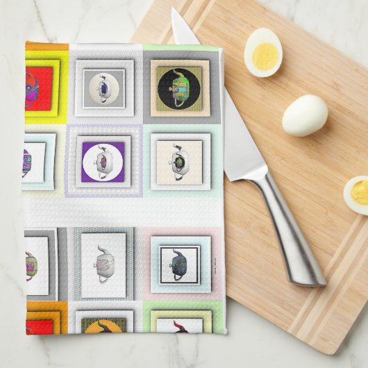 Linge De Cuisine Teapots (Quart Plié)