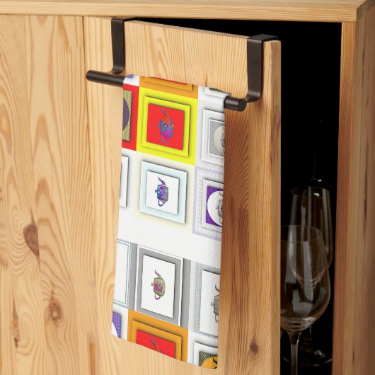 Linge De Cuisine Teapots (Pliage en tiers)