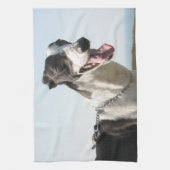 Linge De Cuisine Teatowel de lévrier - garçon beau P4 (Vertical)