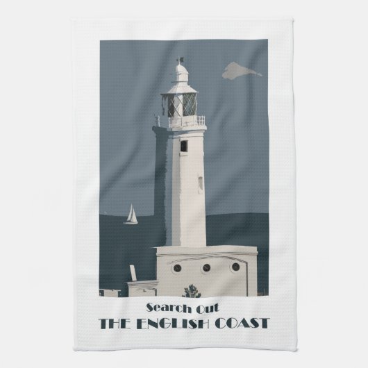 Linge De Cuisine Teatowel de phare (Vertical)