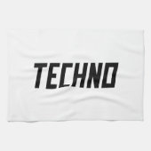Linge De Cuisine TECHNO Music (Horizontal)