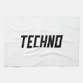 Linge De Cuisine TECHNO Music (Horizontal)
