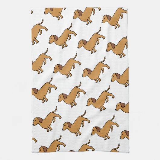 Linge De Cuisine Teckel (Vertical)