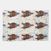 Linge De Cuisine Teckel        (Horizontal)