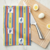 Linge De Cuisine Ted Lasso | AFC Richmond Logo Motif de bande (Quart Plié)