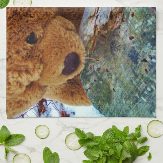 Linge De Cuisine Teddy Bear (Plié)