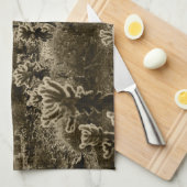 Linge De Cuisine Teddy Bear Cholla Cactus Plante du désert (Quart Plié)