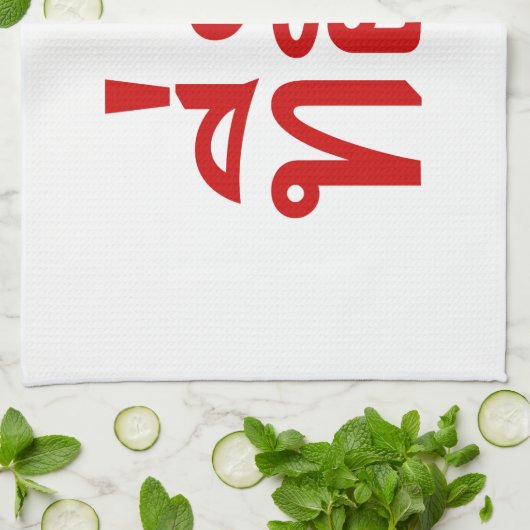 Linge De Cuisine Tee-huk ~ Aimé en thaï-islan (Plié)