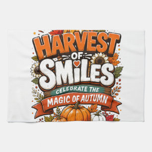 Linge De Cuisine Tee-shirt graphique d'automne Chemise de Thanksg