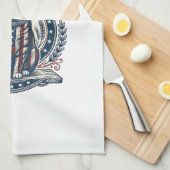 Linge De Cuisine Tee-shirt graphique vectoriel de chat de grange pa (Quart Plié)
