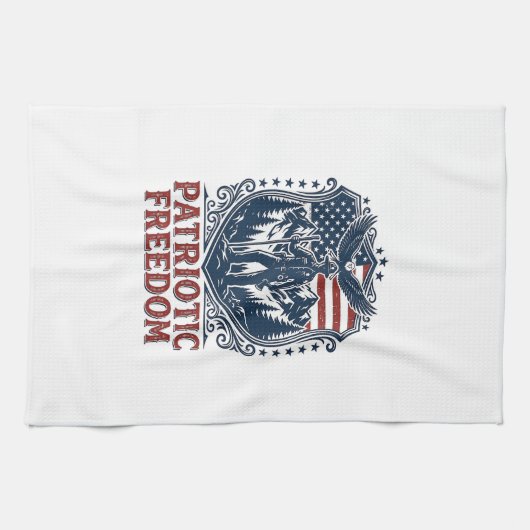 Linge De Cuisine Tee-shirt graphique vectoriel de garde forestier p (Horizontal)