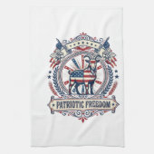 Linge De Cuisine Tee-shirt graphique vectoriel de la ferme de chèvr (Vertical)