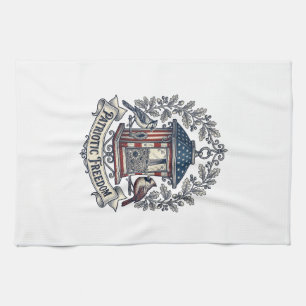 Linge De Cuisine Tee-shirt graphique vectoriel de mangeoire à oisea