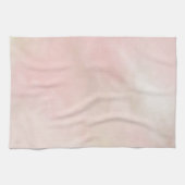 Linge De Cuisine Teinture d'aquarelle rose rose pâle (Horizontal)