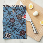 Linge De Cuisine Teinture d'okinawaïen japonaise (Bingata) (Quart Plié)