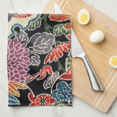 Linge De Cuisine Teinture d'okinawaïen japonaise (Bingata) (Quart Plié)