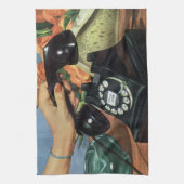 Linge De Cuisine Téléphone rétro avec cadran Rotary, affaires Vinta (Vertical)