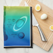 Linge De Cuisine Température chaude froide du système solaire de la (Quart Plié)