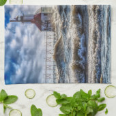 Linge De Cuisine Tempête Au Phare St Joseph (Plié)