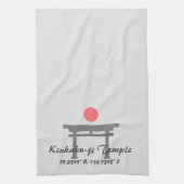 Linge De Cuisine Temple Kinkaku-ji Latitude Longitude (Vertical)