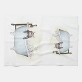 Linge De Cuisine Temps de bain de Kitty (Horizontal)