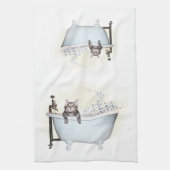 Linge De Cuisine Temps de bain de Kitty (Vertical)