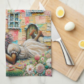 Linge De Cuisine Temps de rêve (Quart Plié)