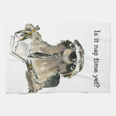 Linge De Cuisine Temps de sieste de la fentes de dessin (Horizontal)