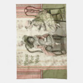 Linge De Cuisine Temps Pour Le Thé (Vertical)