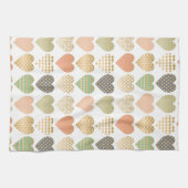 Linge De Cuisine tendances modernes coeurs graphiques (Horizontal)
