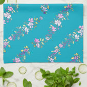Linge De Cuisine Tendres branches fleuries (Plié)