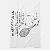 Linge De Cuisine Tennis (Vertical)