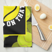 Linge De Cuisine Tennis MY HEART continue sur le court (Quart Plié)