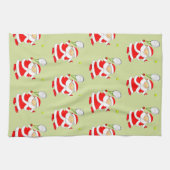 Linge De Cuisine Tennis Noël (Horizontal)