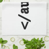 Linge De Cuisine Terminer le code HTML5 audio (Plié)