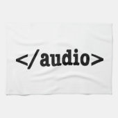Linge De Cuisine Terminer le code HTML5 audio (Horizontal)