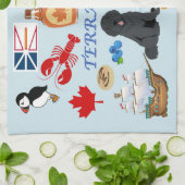 Linge De Cuisine Terra Nova Terre-Neuve (Plié)