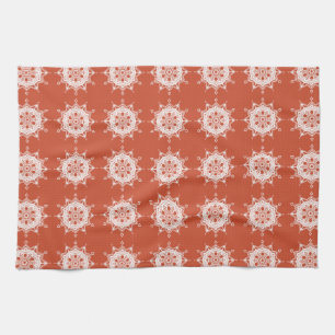 Linge De Cuisine Terracotta Mandala
