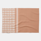 Linge De Cuisine Terracotta Orange Tan clair (Horizontal)