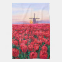 Terrain Tulips - Paysage - Printemps aux Pays-Bas