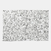 Linge De Cuisine Terrazzo blanc moderne (Horizontal)