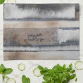 Linge De Cuisine Terre et fumée I (Plié)