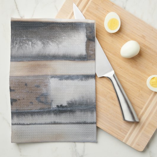 Linge De Cuisine Terre et fumée I (Quart Plié)