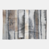 Linge De Cuisine Terre et fumée I (Horizontal)