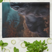 Linge De Cuisine Terre-Neuve Halloween (Plié)