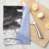 Linge De Cuisine Terre-Neuve Laissons neiger Noël (Quart Plié)