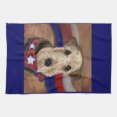 LINGE DE CUISINE TERRIER AIREDALE        (Horizontal)