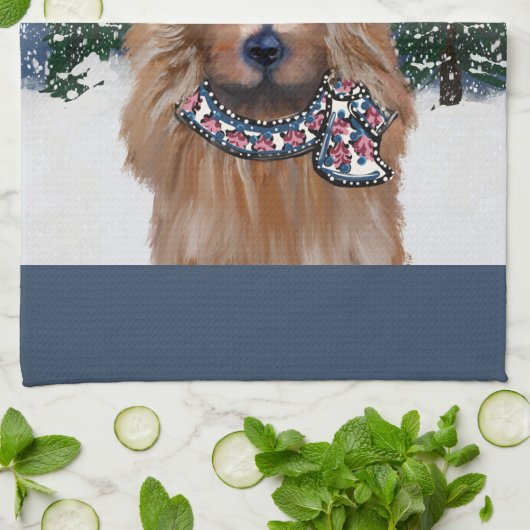 Linge De Cuisine Terrier australien (Plié)